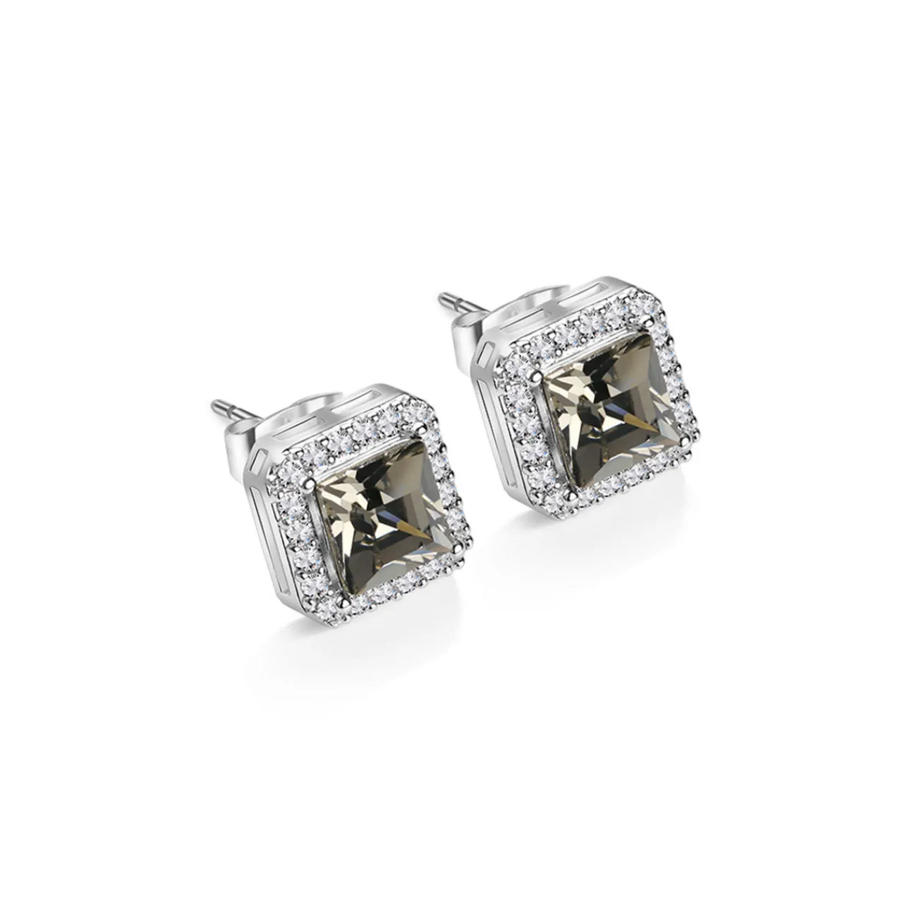 Outlet Stone Square Earrings Women Earrings
