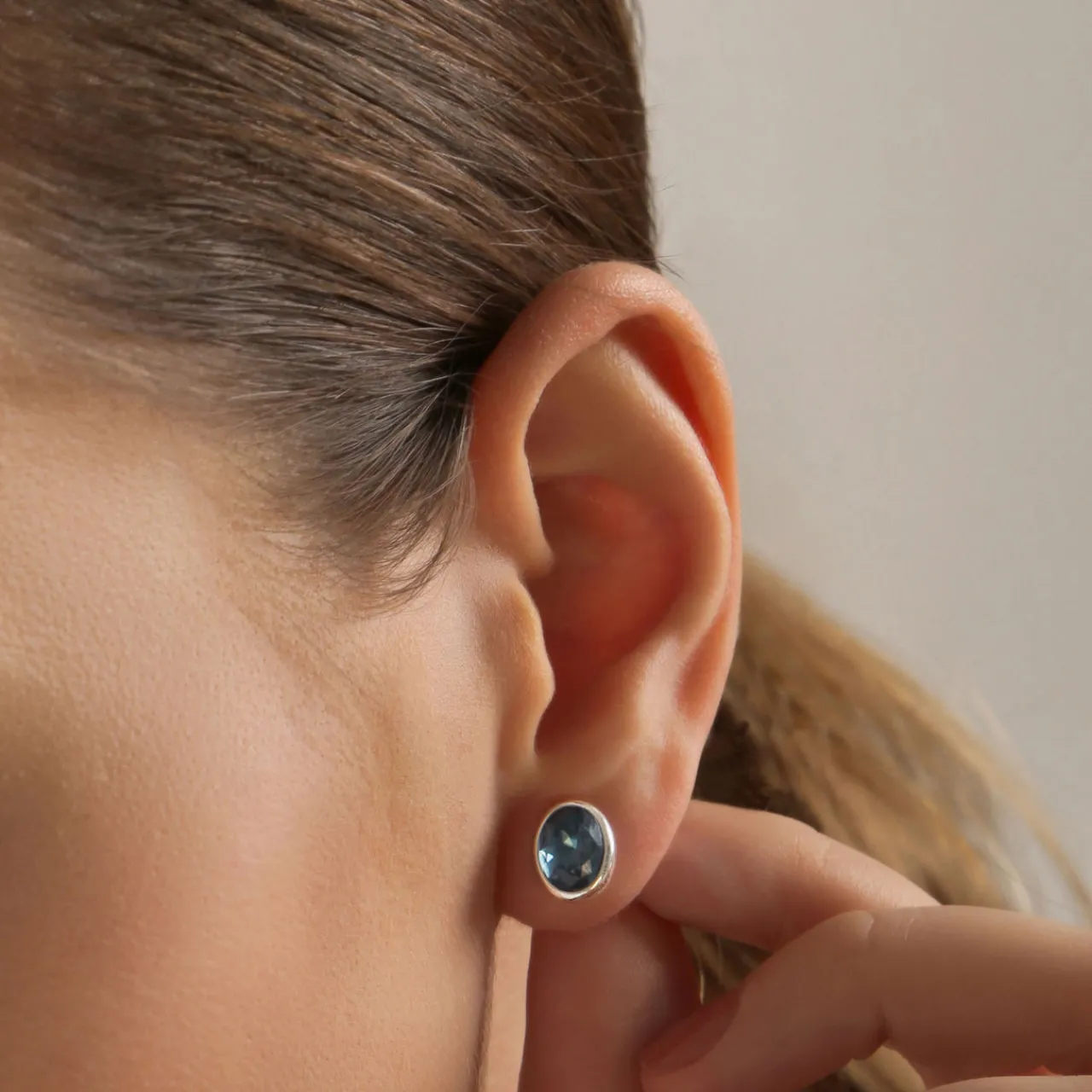 Clearance Stone Stud Earrings Women Earrings