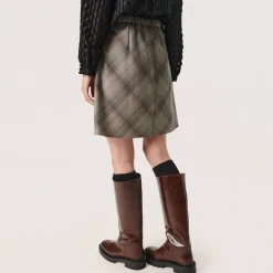 Storie Check Skirt Women Skirts