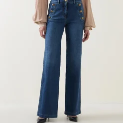 Hot Straight Leg Jeans Women Denim