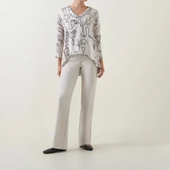 Straight Leg Trousers Women Trousers & Shorts