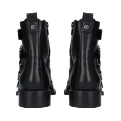 Strap Biker Boots Women Boots