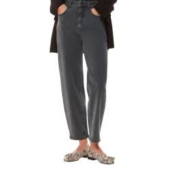 Outlet Stretch Barrel Leg Jeans Women Denim