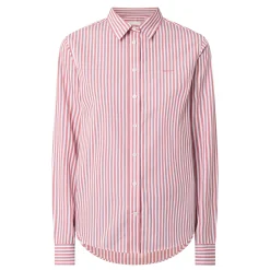 Outlet Stripe Logo Shirt Women Tops