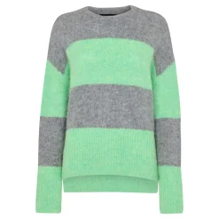 New Striped Knitted Sweater Women Sweaters & Cardigans