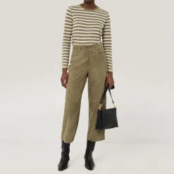 Hot Striped Top Women Tops