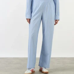 Striped Wide Leg Trousers Women Trousers & Shorts
