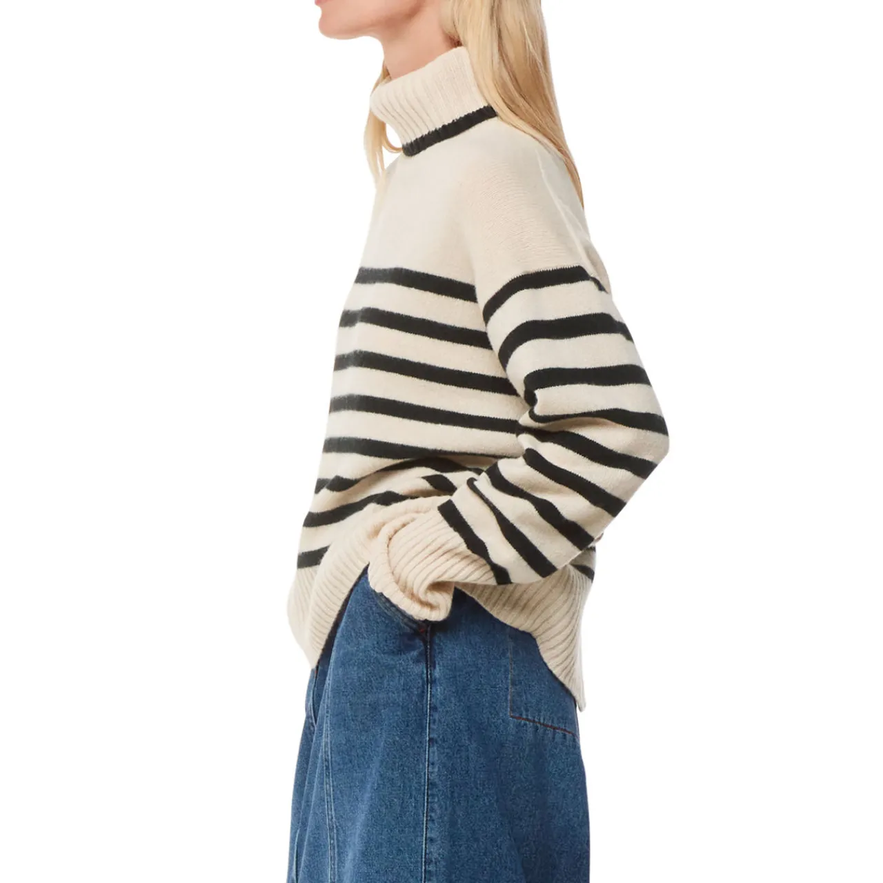 Striped Wool Sweater Women Sweaters & Cardigans