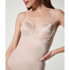 Clearance Suit Your Fancy Medium Control Strapless Cupped Brief Bodysuit Women Shapewear