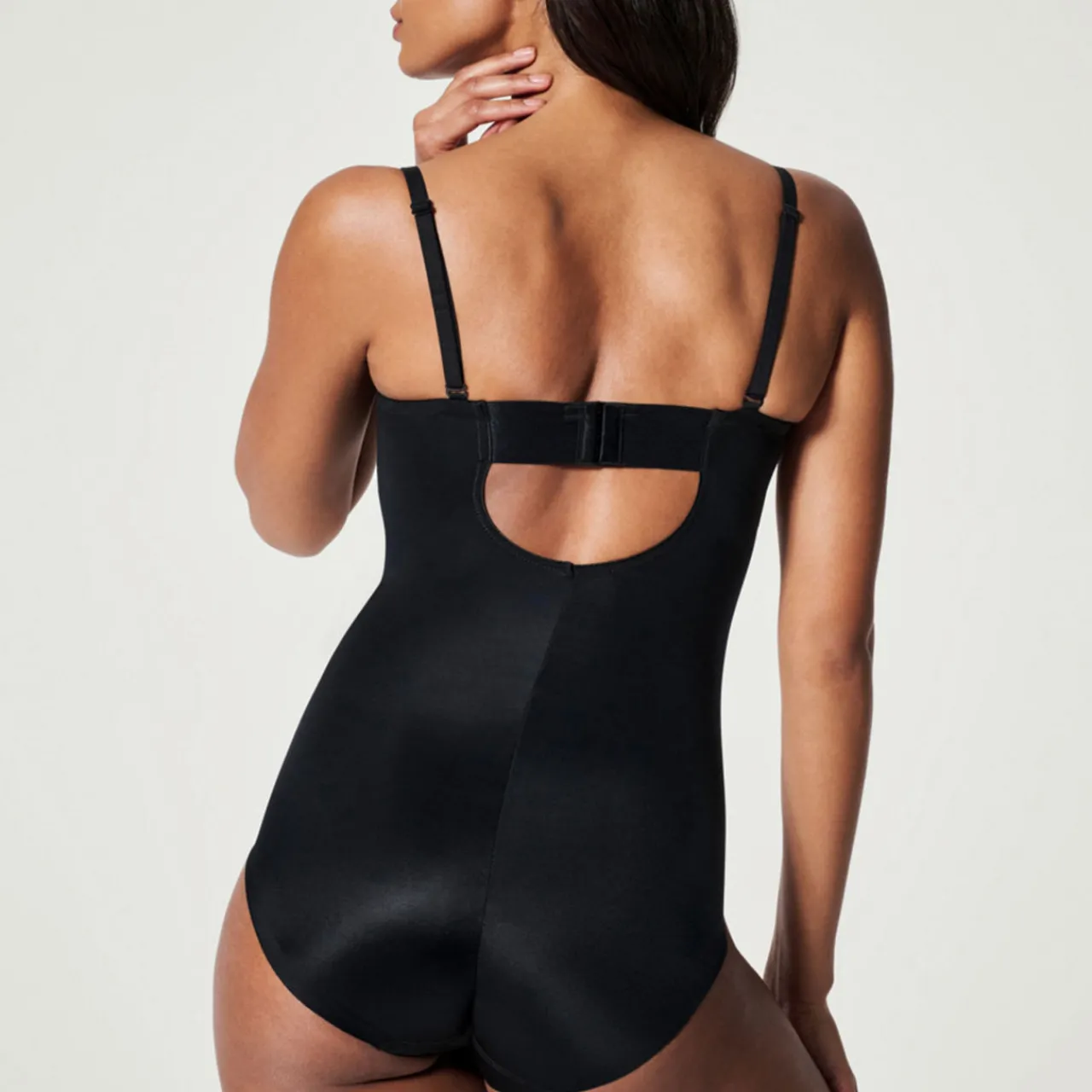 Best Suit Your Fancy Medium Control Strapless Cupped Brief Bodysuit Women Shapewear