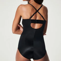 Best Suit Your Fancy Medium Control Strapless Cupped Brief Bodysuit Women Shapewear