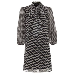 Discount Suki Printed Pussybow Mini Dress Women Dresses