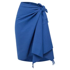 New Sunset Frayed-Edge Sarong Women Swimwear & Beachwear