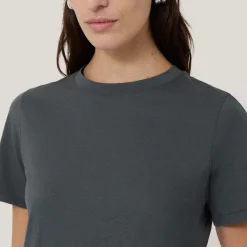 Outlet Supima Solid T-Shirt Women Tops
