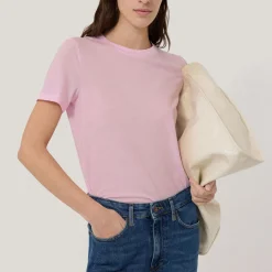 Clearance Supima Solid T-Shirt Women Tops