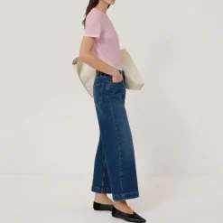Clearance Supima Solid T-Shirt Women Tops