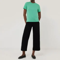 Sale Supima Solid T-Shirt Women Tops