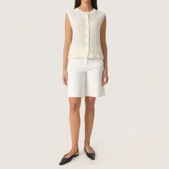 Outlet Susanna Buttoned Knit Top Women Sweaters & Cardigans
