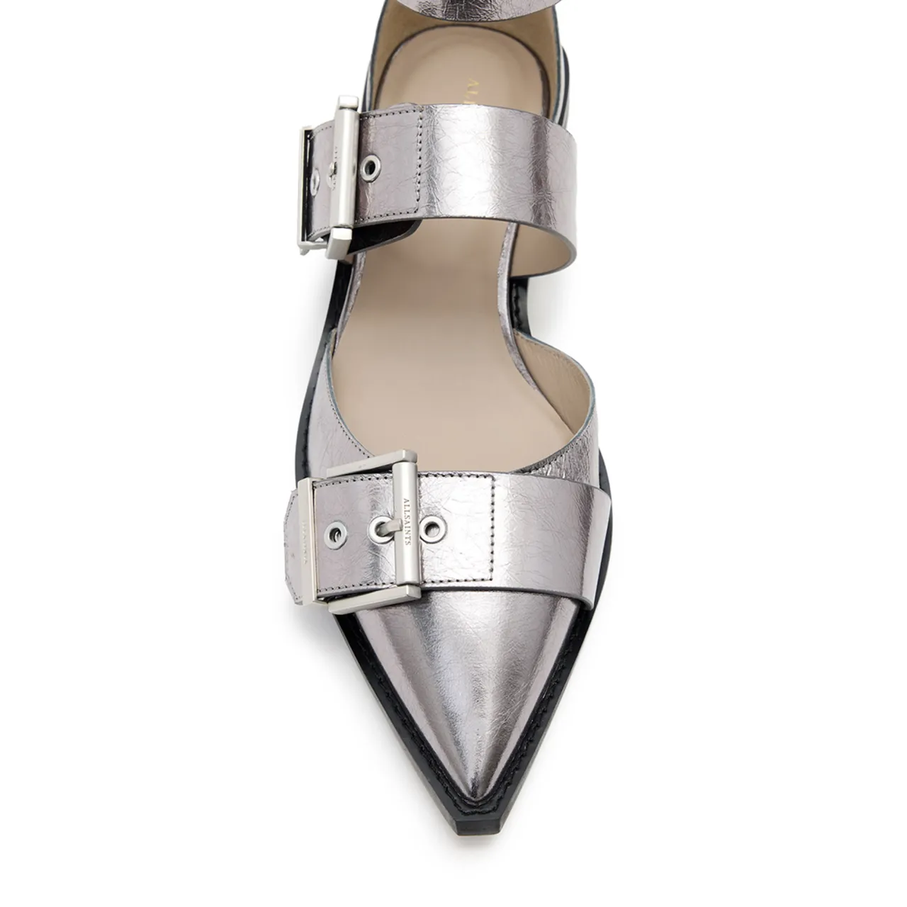 Discount Sutton Metallic Pointed Flats Women Flats