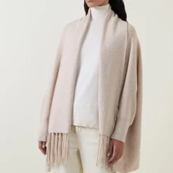 New Tabitha Fringed Cape Women Coats & Jackets