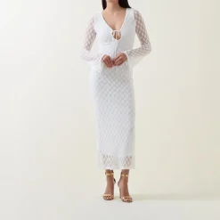 Talika Floral Fitted Dress Women Dresses