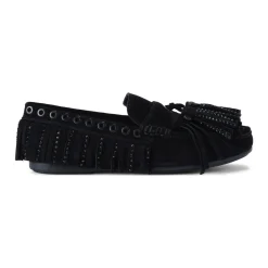 Hot Tassel Fringe Slip-On Flats Women Flats