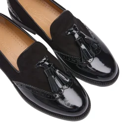 New Tassel Leather Brogues Women Flats