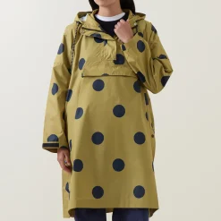 Best Tatella Polka Dot Raincoat Women Coats & Jackets