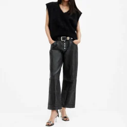 Clearance Tay Carpenter Wide-Leg Jeans Women Denim