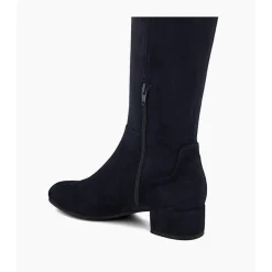 Discount Tayla Suede Stretch Knee-High Boots Women Boots