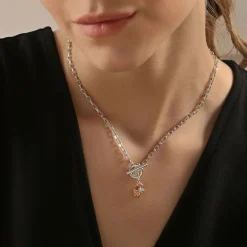 New T-Bar Pendant Necklace Women Necklaces