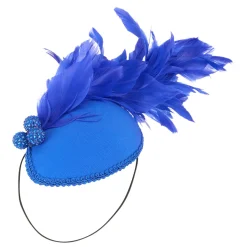 Tear Drop Feather Fascinator Women Hats