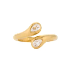 New Teardrop Sparkle Ring Women Rings|Mother Of The Bride