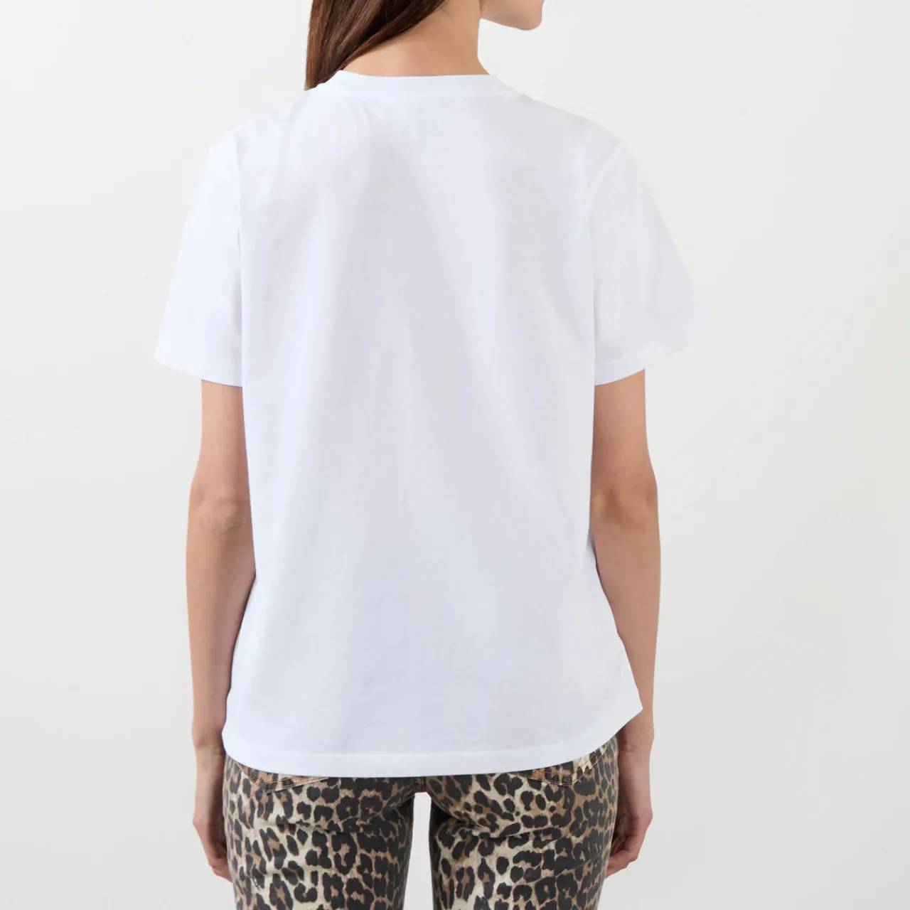 Clearance Teddy Logo Relaxed T-Shirt Women Tops