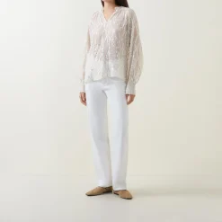 Sale Teia Blouson-Sleeve Blouse Women Tops