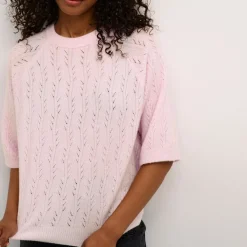 Tella Hole Knit Sweater Women Sweaters & Cardigans