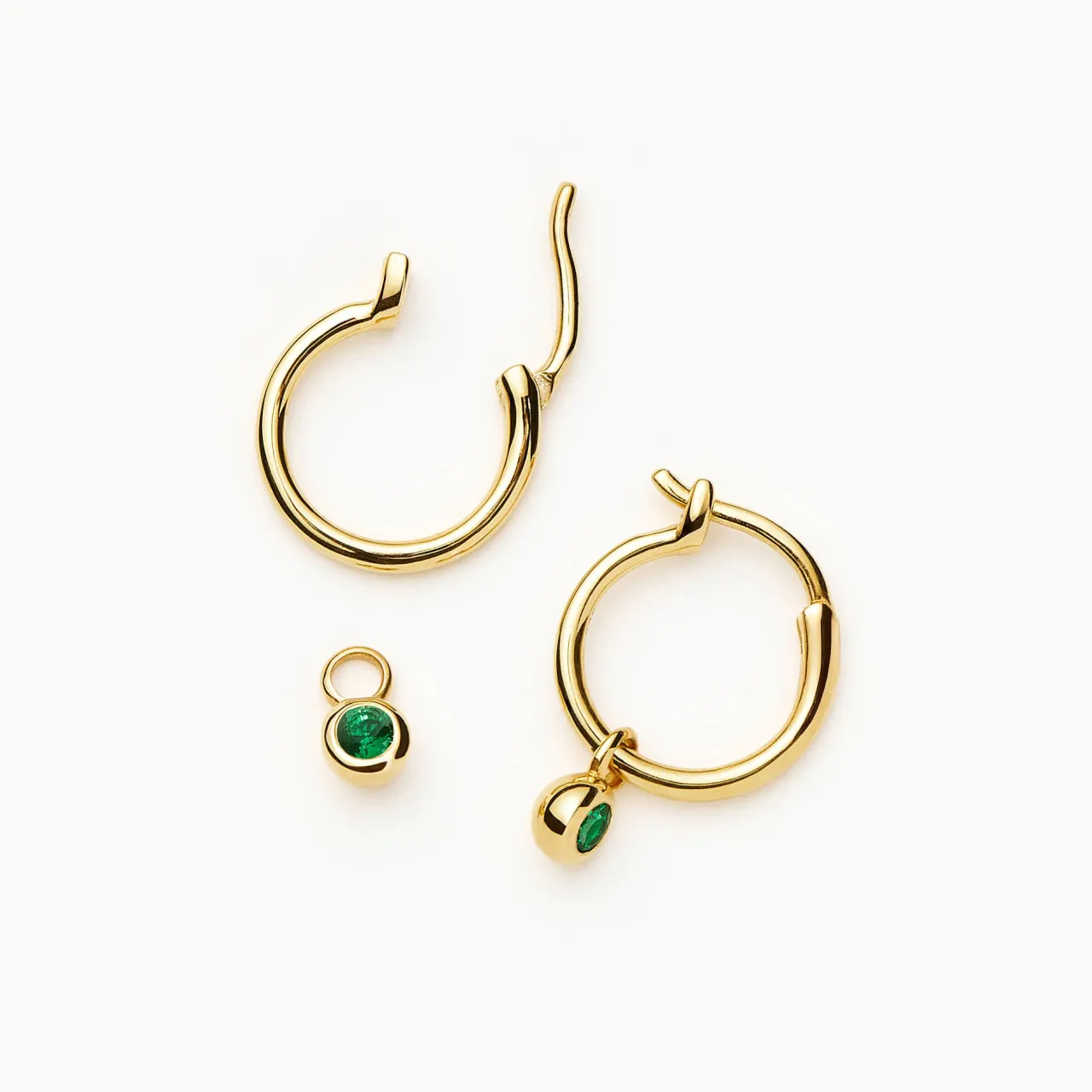 New Tennis Charm Mini Hoop Earrings Women Earrings