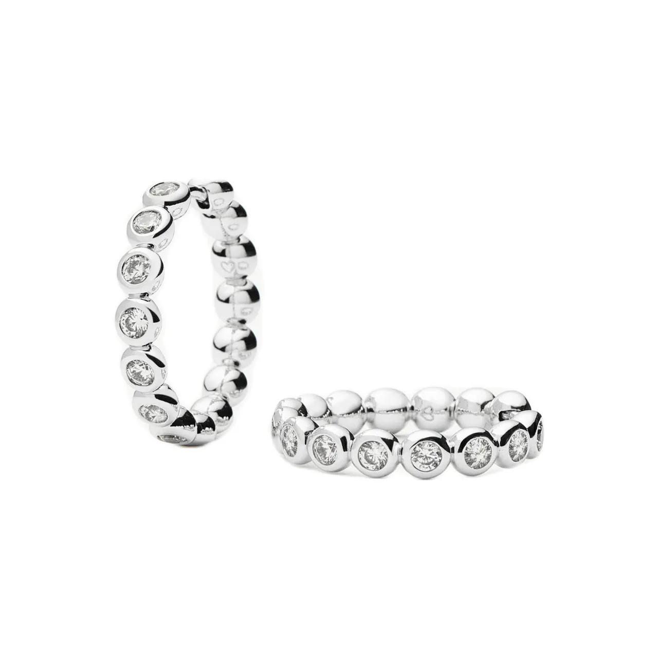 Sale Tennis Medium Hoop Earrings Women Earrings