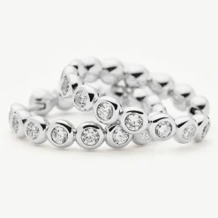 Sale Tennis Medium Hoop Earrings Women Earrings
