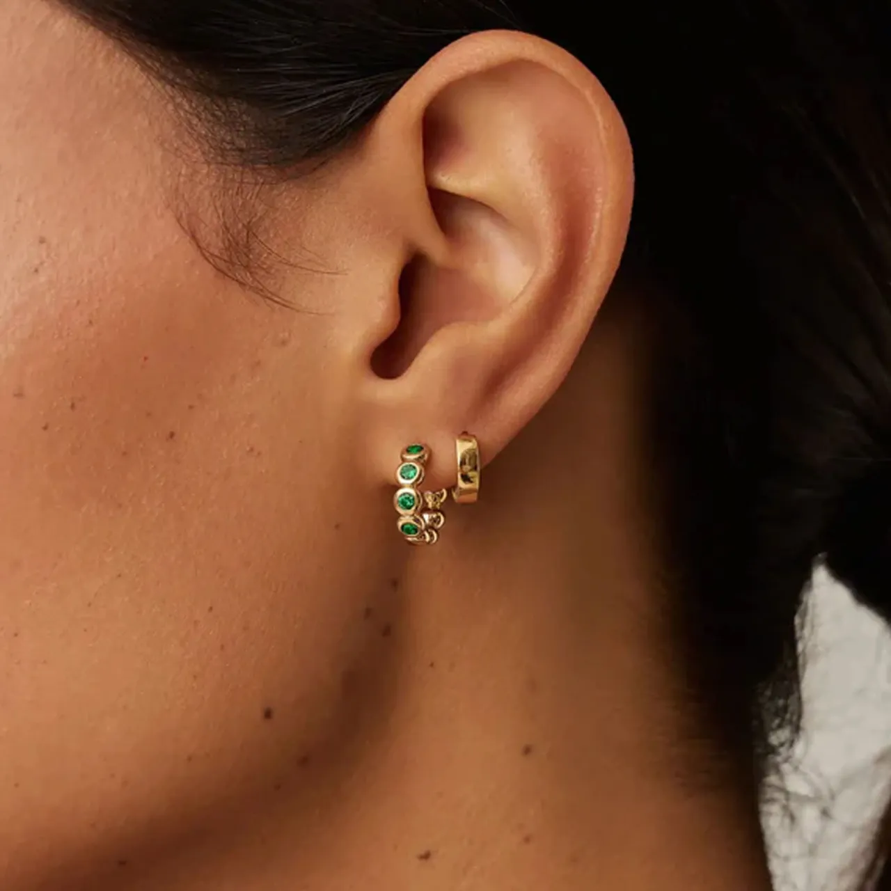 New Tennis Small Hoop Earrings Women Earrings