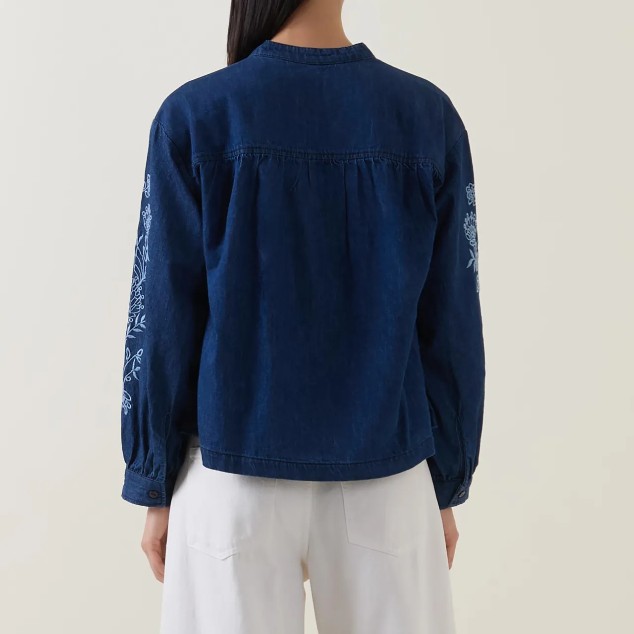 Clearance Terka Embroidered Blouse Women Tops