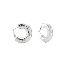 Online Textured Glow Hoops Women Earrings
