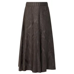 Textured Pattern Skirt Women Skirts
