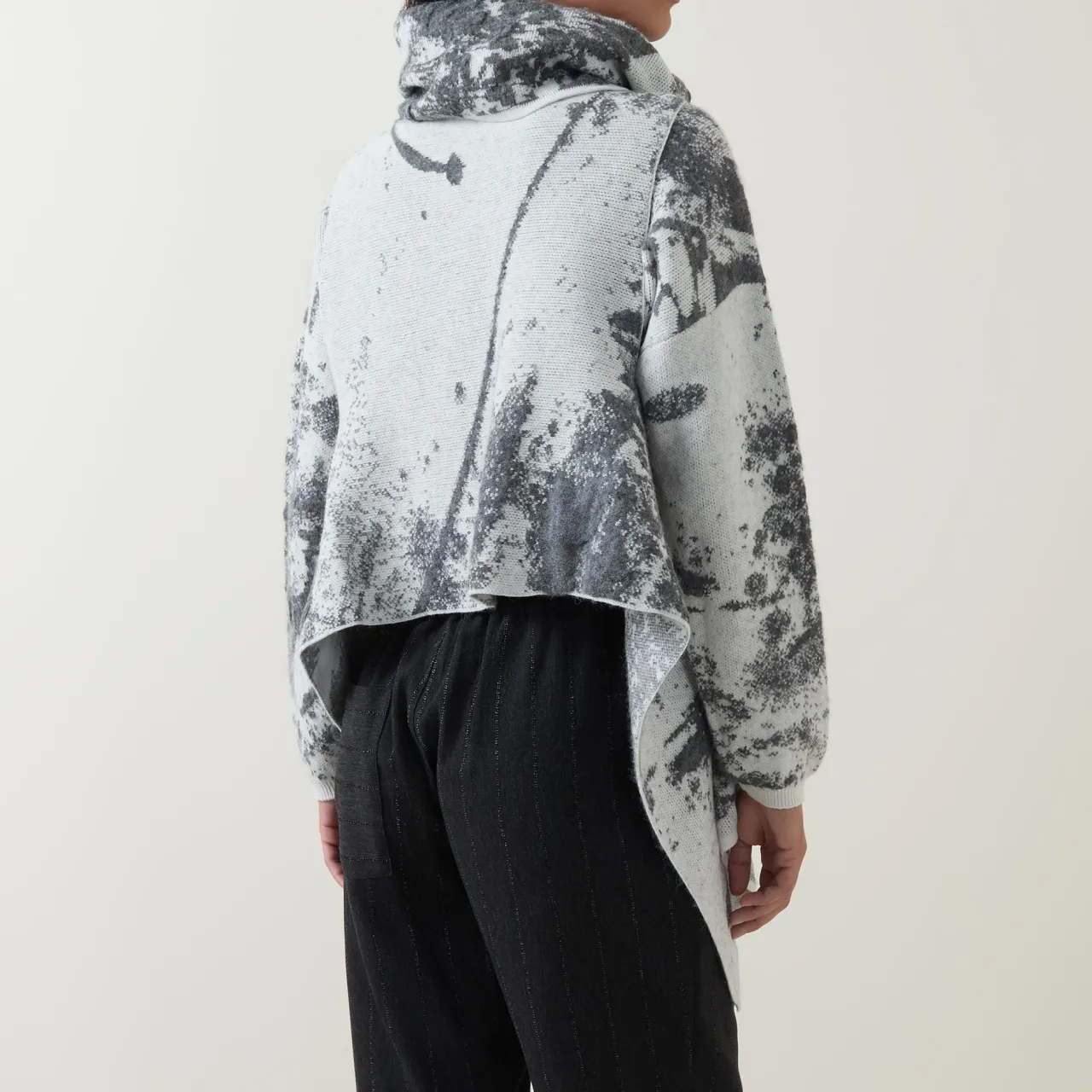 Hot Textured Scarf Sweater Women Sweaters & Cardigans