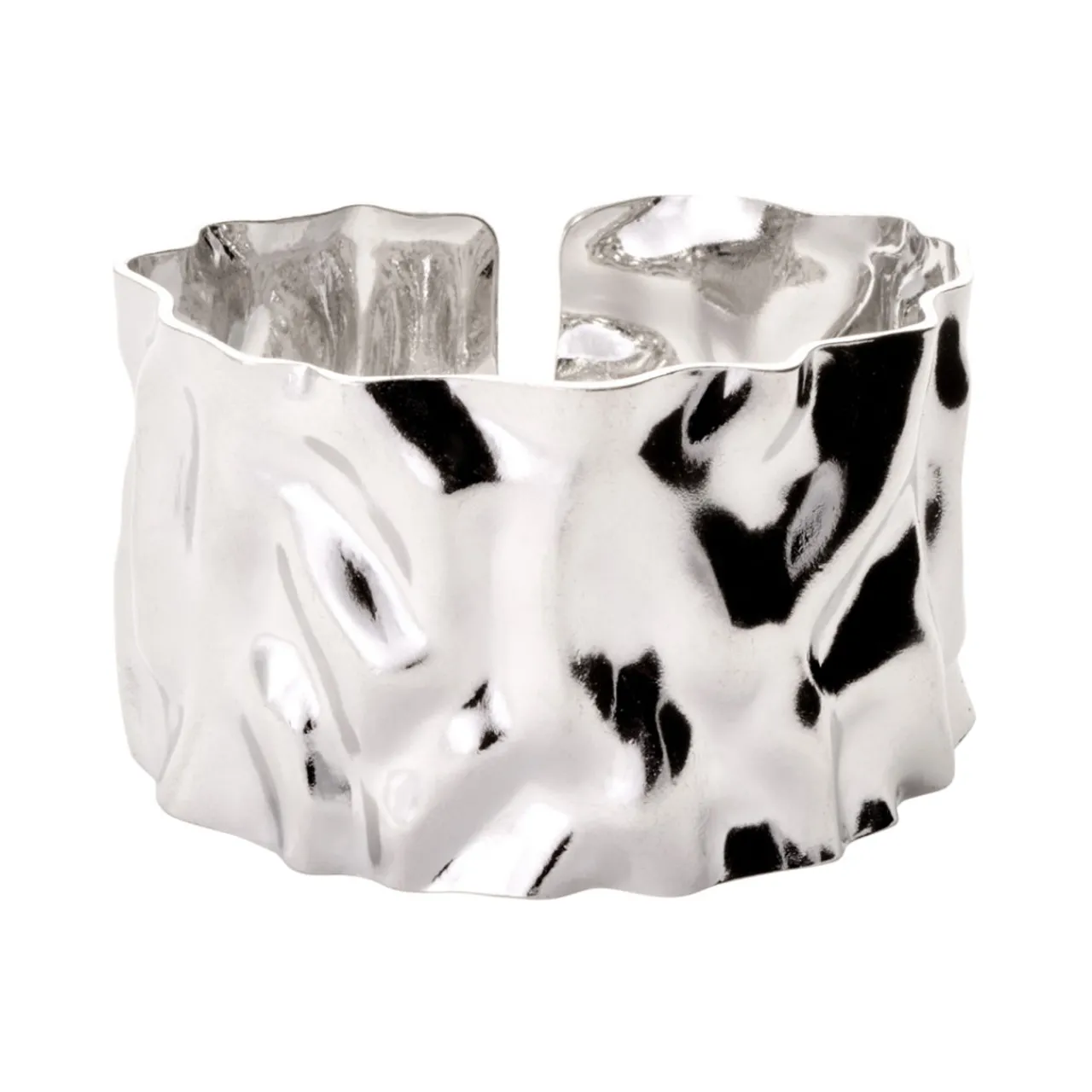Online Textured Statement Bangle Women Bracelets