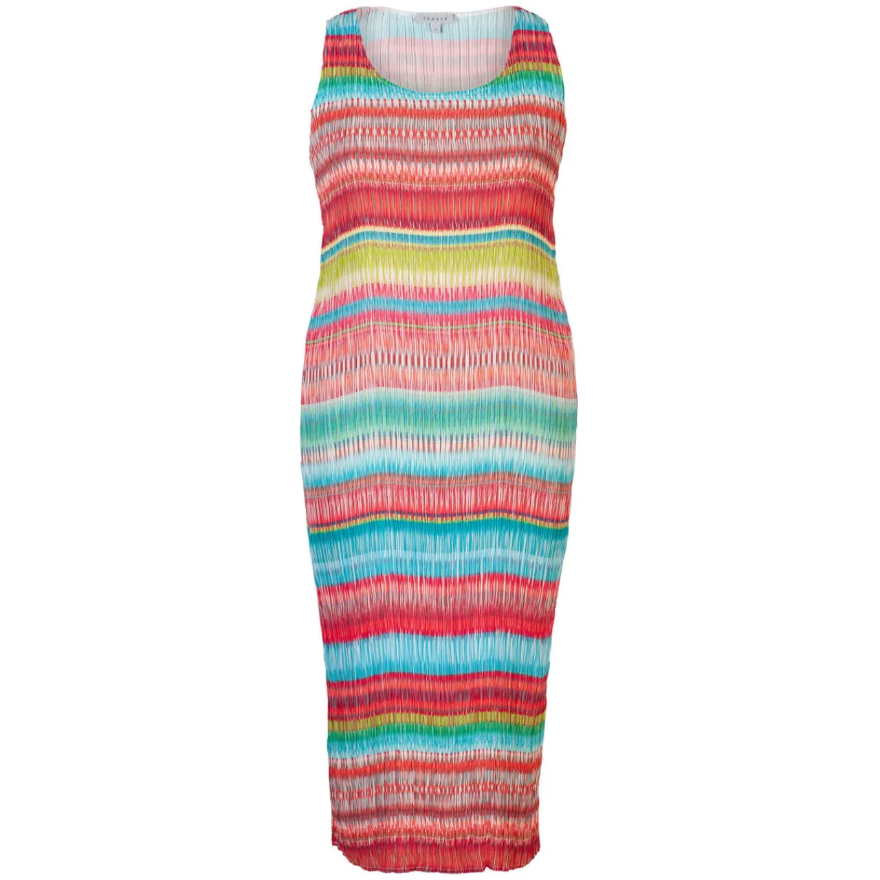 Outlet Textured Striped Dress Women Dresses