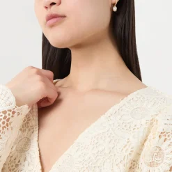 Best That Sparkle Mini Pavé Huggies Women Earrings