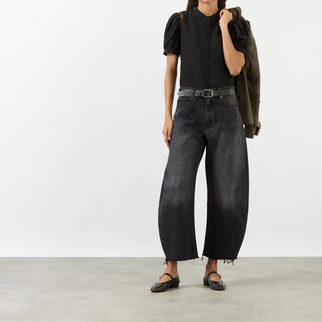 Discount The Bubble Cropped Jeans Women Denim