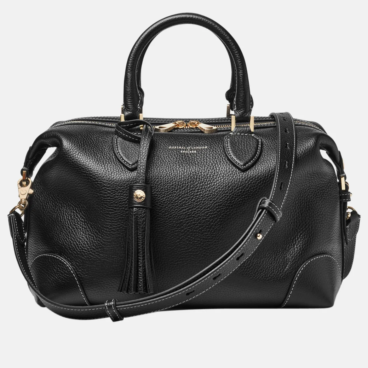 Hot The Hudson Pebbled Leather Bag Women Crossbody Bags|Top Handle Bags
