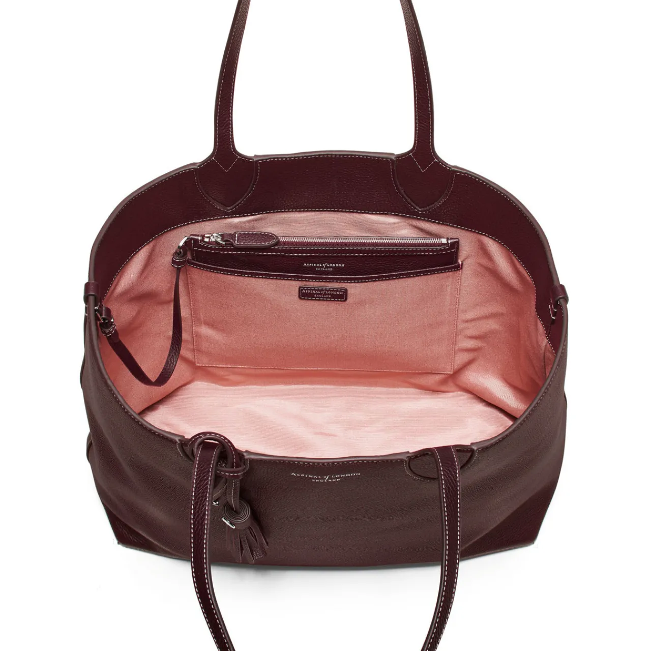 Hot The Hudson Pebbled Leather Tote Women Top Handle Bags|Tote Bags